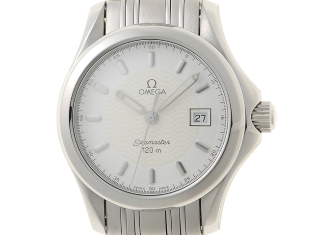 OMEGA Seamaster シーマスター　クオーツ時計　レディース OMEGA】オメガ『シーマスター』レディース クォーツ 1ヶ月保証
