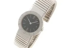 BVLGARI ブルガリ ブルガリブルガリ トゥボガス SS ブラック文字盤  