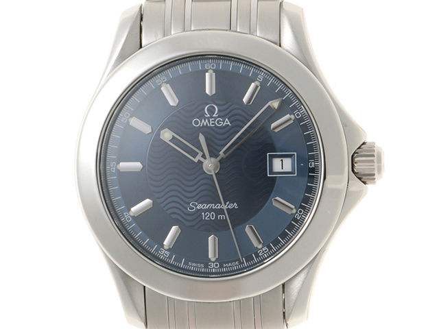 OMEGA オメガ シーマスター120m ブルー ステンレス 2511.80