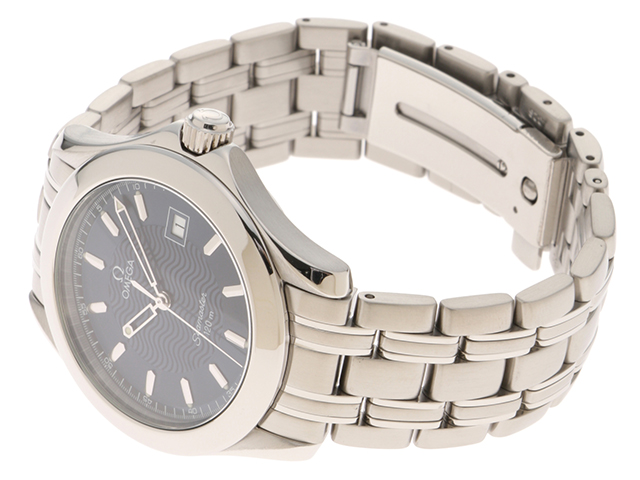 OMEGA クオーツ OMEGA オメガ シーマスター120m ブルー ステンレス 2511.80
