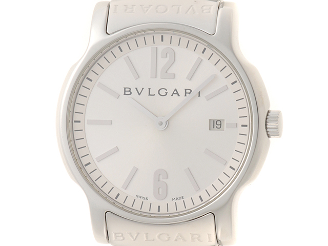 BVLGARI ブルガリ ソロテンポ ST35S メンズ クォーツ 【471】IK