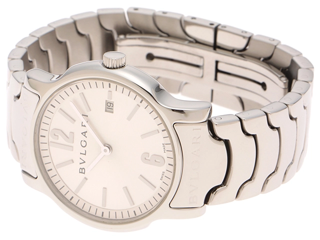 BVLGARI　ブルガリ　ソロテンポ　ST35S　メンズ　クォーツ　【471】IK