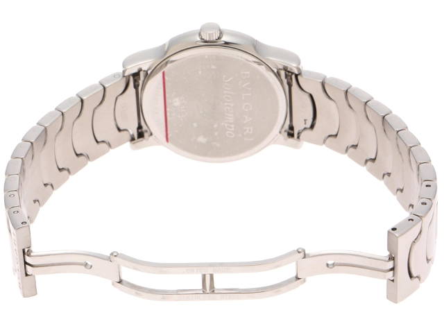 BVLGARI　ブルガリ　ソロテンポ　ST35S　メンズ　クォーツ　【471】IK