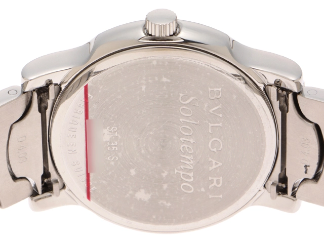 BVLGARI　ブルガリ　ソロテンポ　ST35S　メンズ　クォーツ　【471】IK