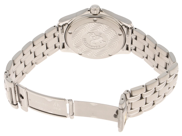 OMEGA オメガ シーマスター120m 2511.81 SS ステンレススチール ブルー文字盤 クォーツ 【460】2148103889127