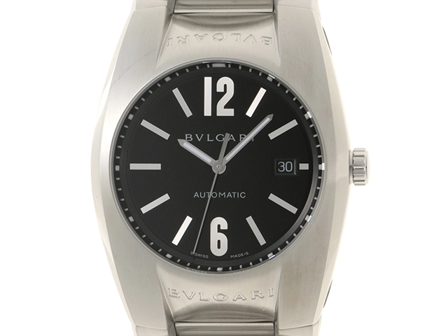 BVLGARI Ergon Black Stainless Steel EG40S Automatic Men