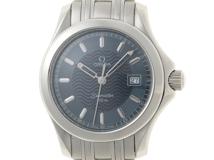 OMEGA　オメガ　シーマスター１２０ｍ　2581.81　ブルー文字盤　クォーツ　レディース腕時計　2148103889172　【205】