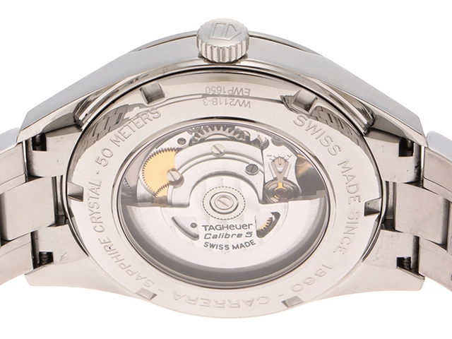 TAG HEUER　タグ・ホイヤー　メンズ腕時計　カレラ　キャリバー5　 自動巻き　【471】L