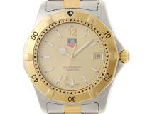 TAG HEUER　タグホイヤー　プロフェッショナル　2000　WK1121-0　ステンレス/金メッキ　男性用クオーツ時計【473】