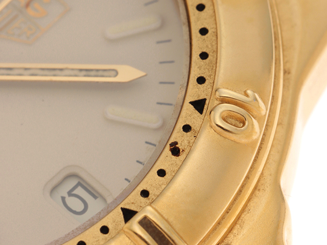 TAG HEUER タグホイヤー プロフェッショナル 4000 994.713K 金メッキ
