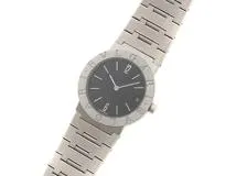 BVLGARI ブルガリ ブルガリブルガリ SS ブラック文字盤 クォーツ