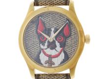 GUCCI　グッチ　Gタイムレス　126.4　ステンレス/革ベルト　男性用クオーツ時計【473】