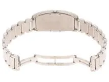 TIFFANY&CO　ティファニー　ジェメア　Z6401.10.10A20A00A　SS　ホワイト文字盤　男性用クオーツ時計【473】