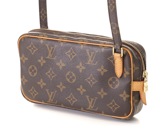 極美品 LOUIS VUITTON モノグラム マルリーバンドリエール a741 LOUISVUITTON ルイ・ヴィトン ポシェット・マルリーバンド