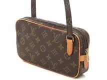 ルイビトン　ポシェット　マルリーバンドリエールモノグラム　ショルダーバッグ モノグラム ポシェット・マルリーバンドリエール 詳細情報とお値段