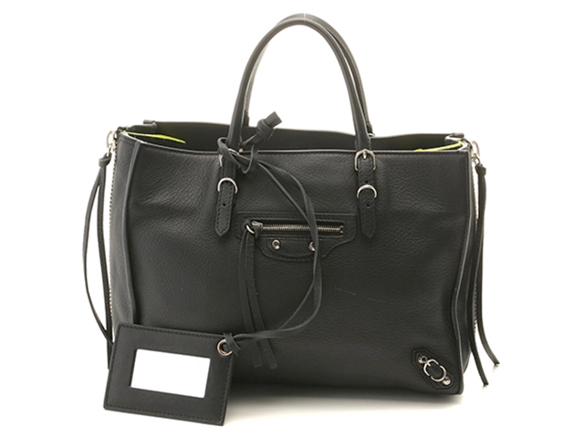 BALENCIAGA バレンシアガ トートバッグ ペーパーミニ ブラック