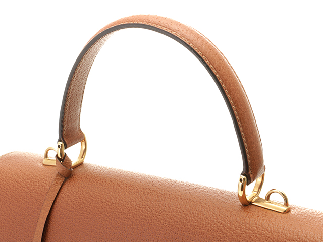 GUCCI グッチ レディロック 2wayバッグ ブラウン レザー 000
