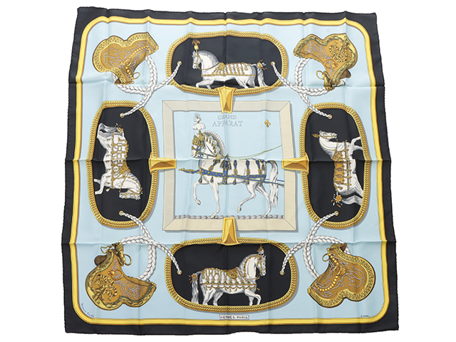 エルメス スカーフ カレ90 灯台 エルメス スカーフ カレ90 LES CLES 鍵 SILK100% | 東京銀座の