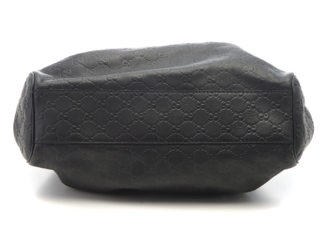 GUCCI グッチ グッチシマ スーキー トートバッグ ブラック レザー