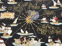 HERMES エルメス スカーフ カレ90 VOILES DE LUMIERE ブラック
