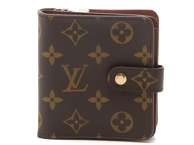 小物 VUITTON LOUIS VUITTON ルイヴィトン 財布 小物 コンパクト・ジップ