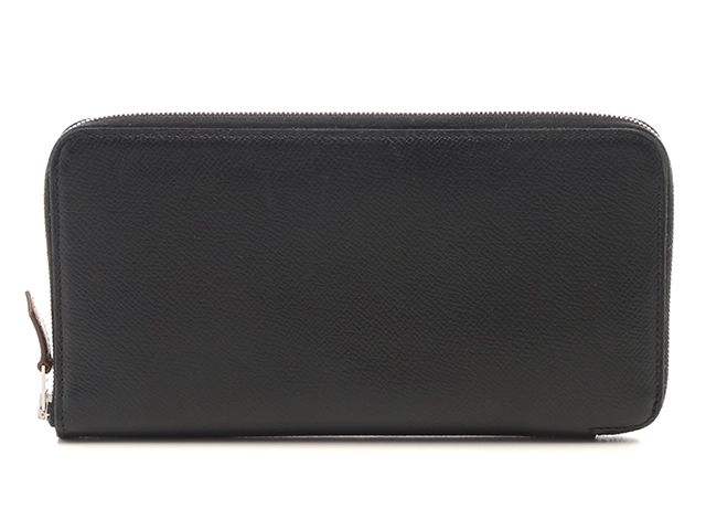 エルメスHERMESアザップ シルクイン 長財布 ブラックY刻印 HERMES エルメス 財布/長財布 アザップシルクインロング