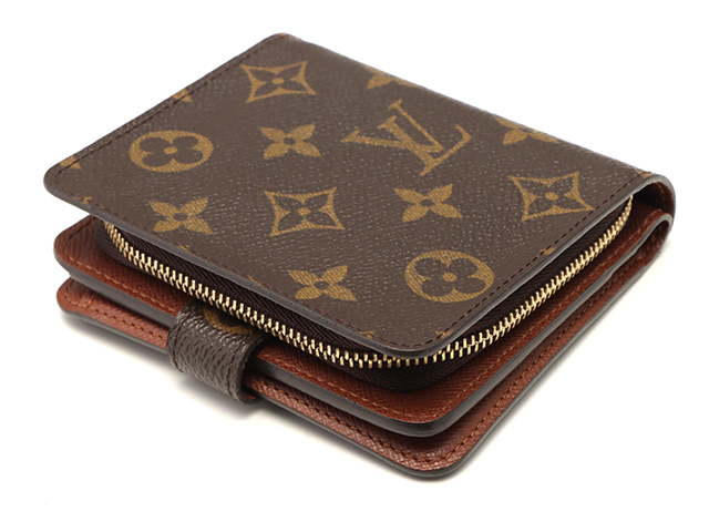 LOUIS VUITTON ルイヴィトン 折り畳み財布 コンパクト・ジップ