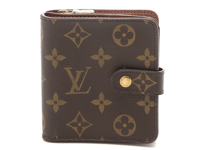 LOUIS VUITTON ルイヴィトン 財布 コンパクト・ジップ モノグラム  