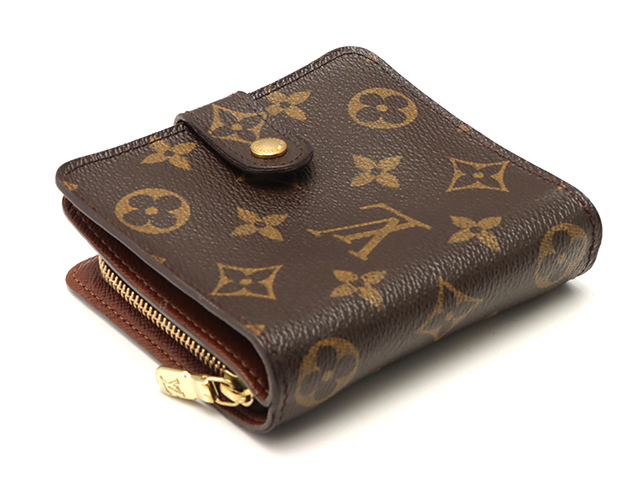 LOUIS VUITTON ルイヴィトン 財布 コンパクト・ジップ モノグラム  