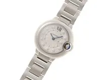 Cartier カルティエ レディース クォーツ バロンブルーSM WE902073  