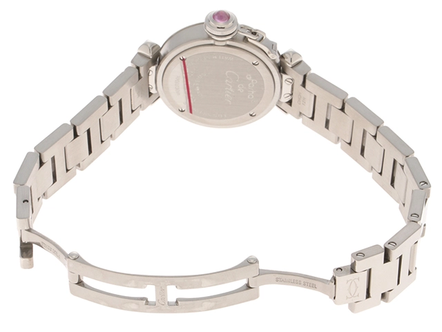 Cartier　カルティエ　レディース腕時計　ミス　パシャ　ピンク文字盤　クォーツ　【471】L
