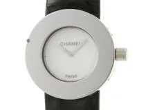 CHANEL シャネル 腕時計 ラロンド H0580 クォーツ ホワイト文字盤  
