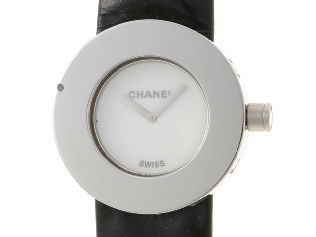 CHANEL シャネル 腕時計 ラロンド H0580 クォーツ ホワイト文字