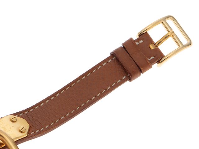 HERMES ケリーウォッチ HERMES エルメス ケリーウォッチ KE1.201 シャンパン クオーツ