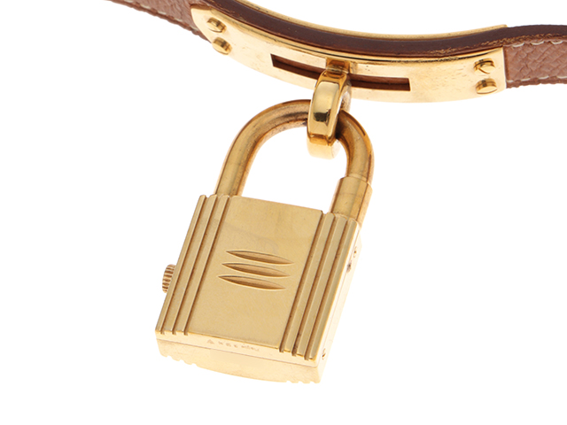 エルメス　ケリーウォッチ　ジャンク HERMES エルメス ケリーウォッチ KE1.210 GP シャンパンゴールド