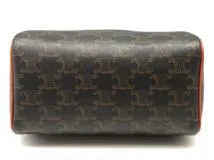 CELINE セリーヌ ミニ ボストン CELINE セリーヌ トリオンフ 2wayミニボストン タン