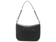 CHANEL シャネル マトラッセココマークワンショルダーバッグ ブラック