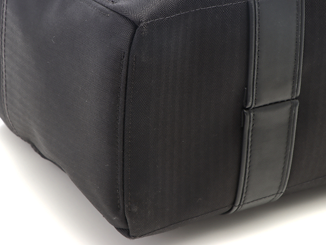 HERMES エルメス トートバッグ アカプルコPM ブラック/シルバー金具