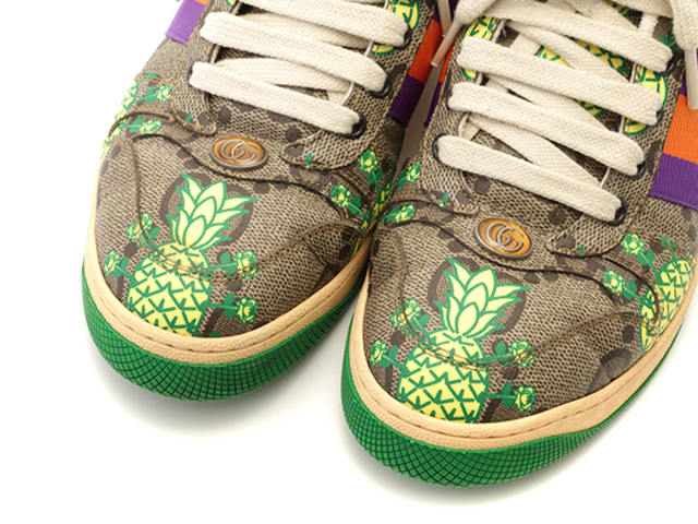 GUCCI グッチ スクリーナースニーカー メンズ 6ハーフ マルチカラー  