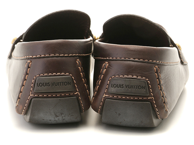 LOUIS VUITTON ルイヴィトン モンテカルロモカシン メンズ6 ダーク