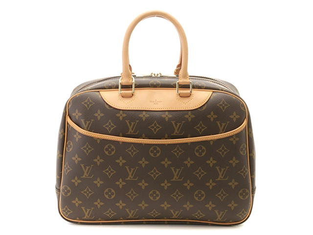 美品　ルイ・ヴィトン バッグ　ドーヴィル LOUISVUITTON ルイヴィトン ドーヴィル モノグラム ハンドバッグ