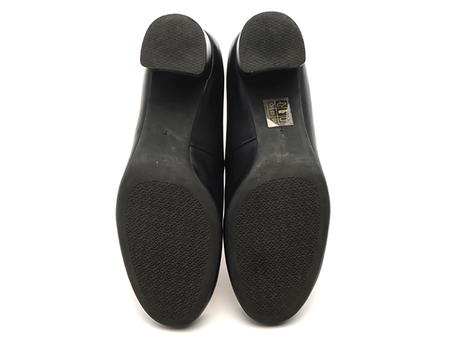TORY BURCH トリーバーチ パンプス レディース7 ブラック レザー/GP