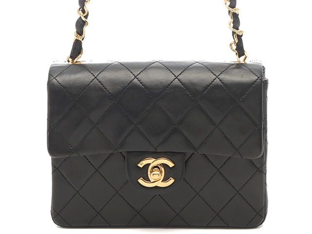 良美品★CHANEL ラムスキン マトラッセ チェーンショルダーバッグ★正規品 CHANEL - CHANEL / マトラッセ チェーンショルダーバッグ