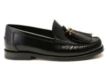 DIOR ディオール Dアカデミーローファー レディース36ハーフ ブラック