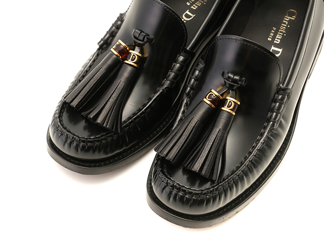 DIOR ディオール Dアカデミーローファー レディース36ハーフ