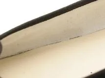 CELINE　セリーヌ　グリッターバレエシューズ　レディース39　ブラック　ファブリック　2148103897542　【432】