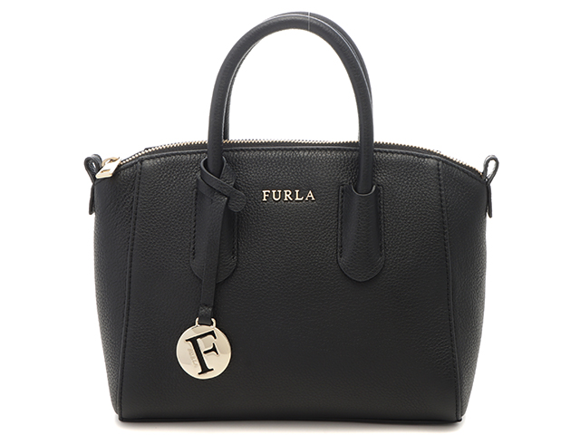 FURLA 黒 レザー ビジネスバッグ　お値下げ中です FURLA 黒 レザー ビジネスバッグ - メルカリ