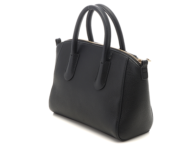 カエル店長 ✨フルラ　2way バッグ FURLA フルラ 2WAYバッグ ブラック レザー 2148103897634【208