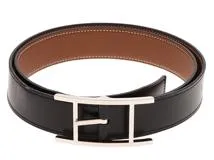 HERMES エルメス 小物 ベルト カンタンベルト 32mm ブラック