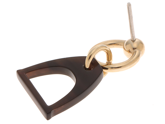 HERMES エルメス アミュレット・エスケトルピアス バッファローホーン